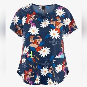 3XL Hercules Character Scrub Top
